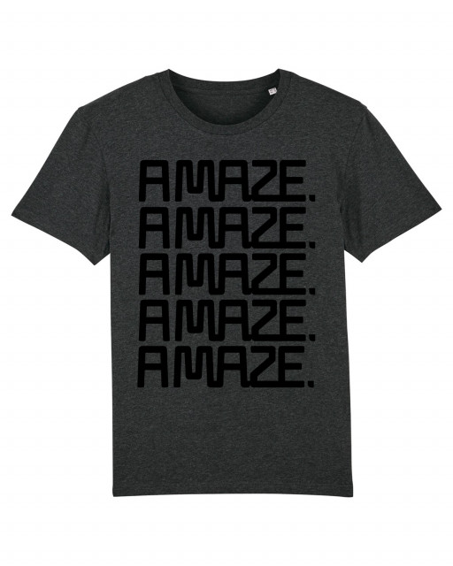 A MAZE. Logo Shirt - Dark Heather Grey | A MAZE. Shop
