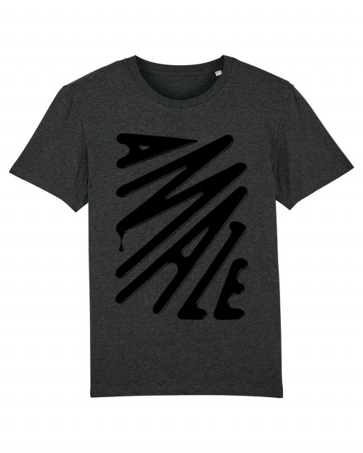 A MAZE. Logo Type Shirt - Dark Heather Grey | A MAZE. Shop